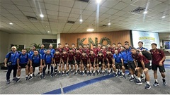U19 Việt Nam đã đến Indonesia